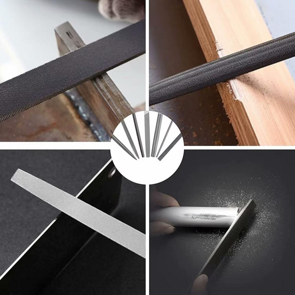 Woodworking File - Präzisions-Nadelfeilen, Holzbearbeitungsfeilen aus Kohlenstoffstahl, Schnitzwerkzeug-Set, kompakt,