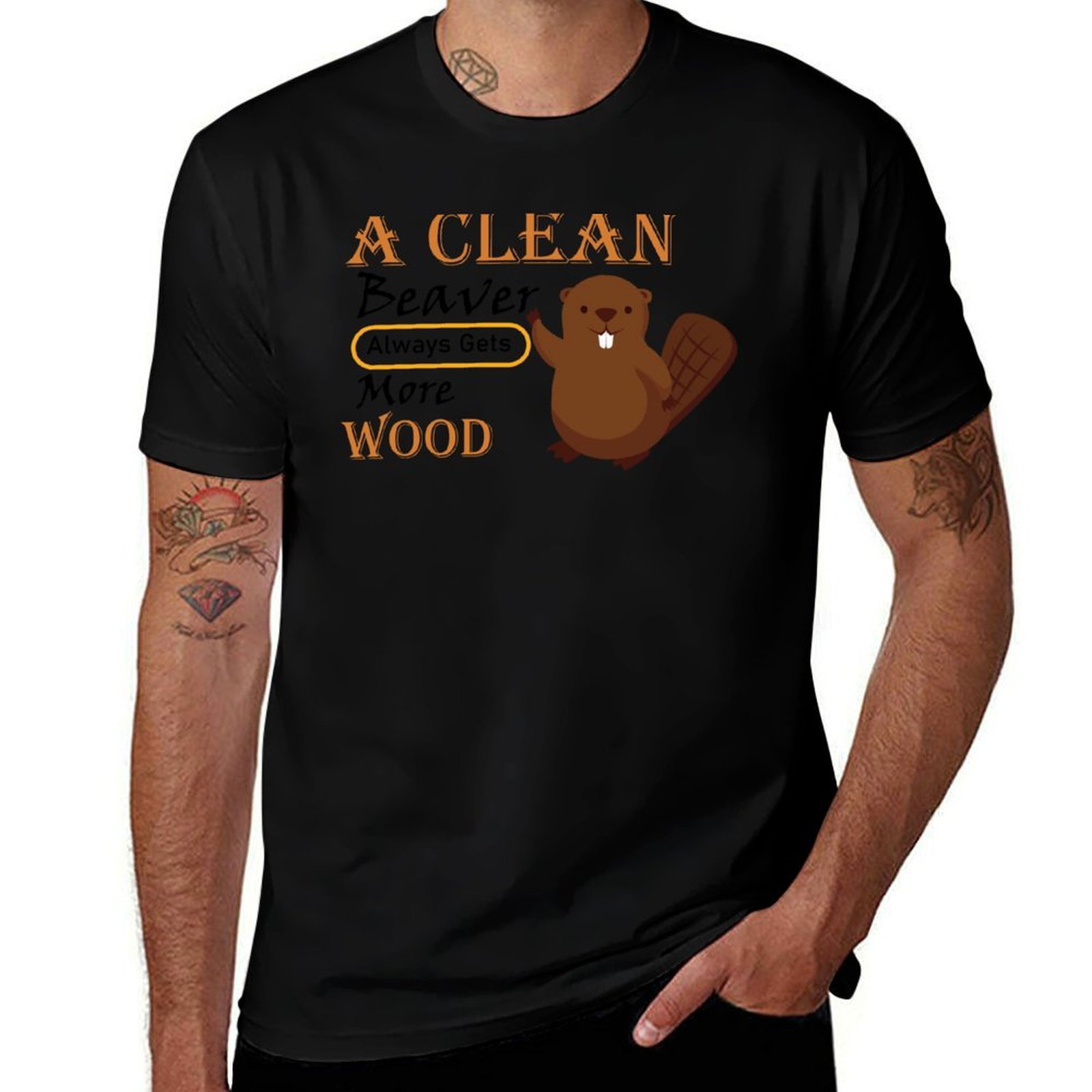 Woodworking Jokes - Witzig, ein sauberer Biber bekommt immer