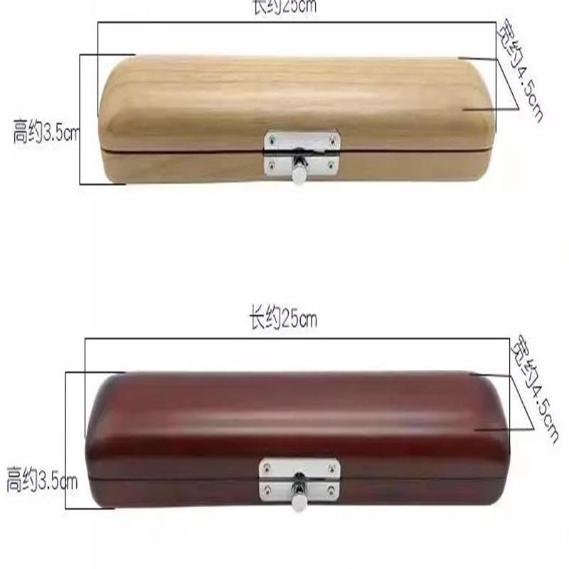 Woodworking Joint - Holz Flötenkopf Gelenkkasten Holz Aufbewahrungsbox Flötenmundstück