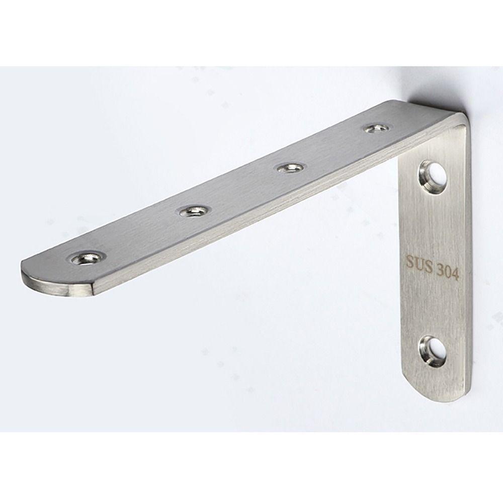 Woodworking Joint - 1 Stück Schrank-Winkelhalterung, Möbelbefestigung, SUS304 Edelstahl-Eckverbinder,