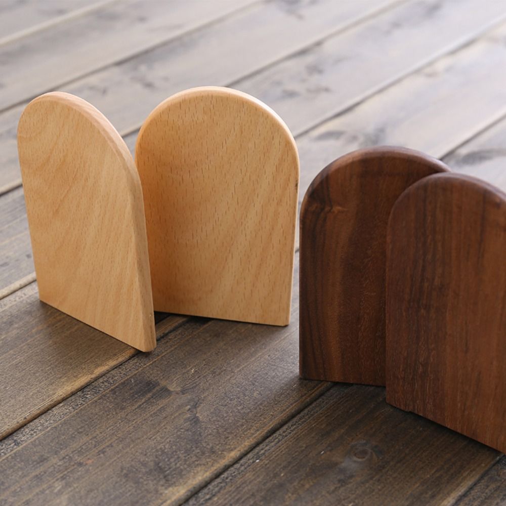 Woodworking Magazine - Robuster Display-Halter aus Naturholz, Buchstützen aus