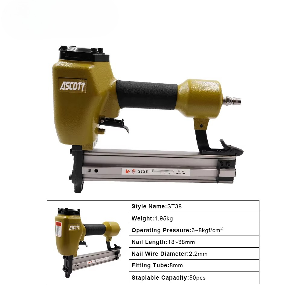 Woodworking Diy Projects - ST38 14GA schwerer pneumatischer Nagler für
