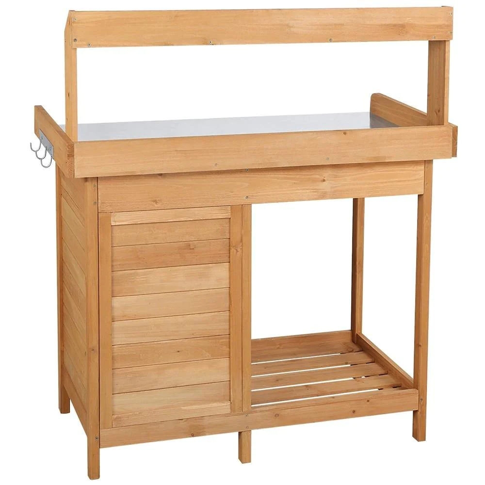 Massivholz-Pflanztisch für den – Woodworking Outdoor Furniture Bewertung und Preis