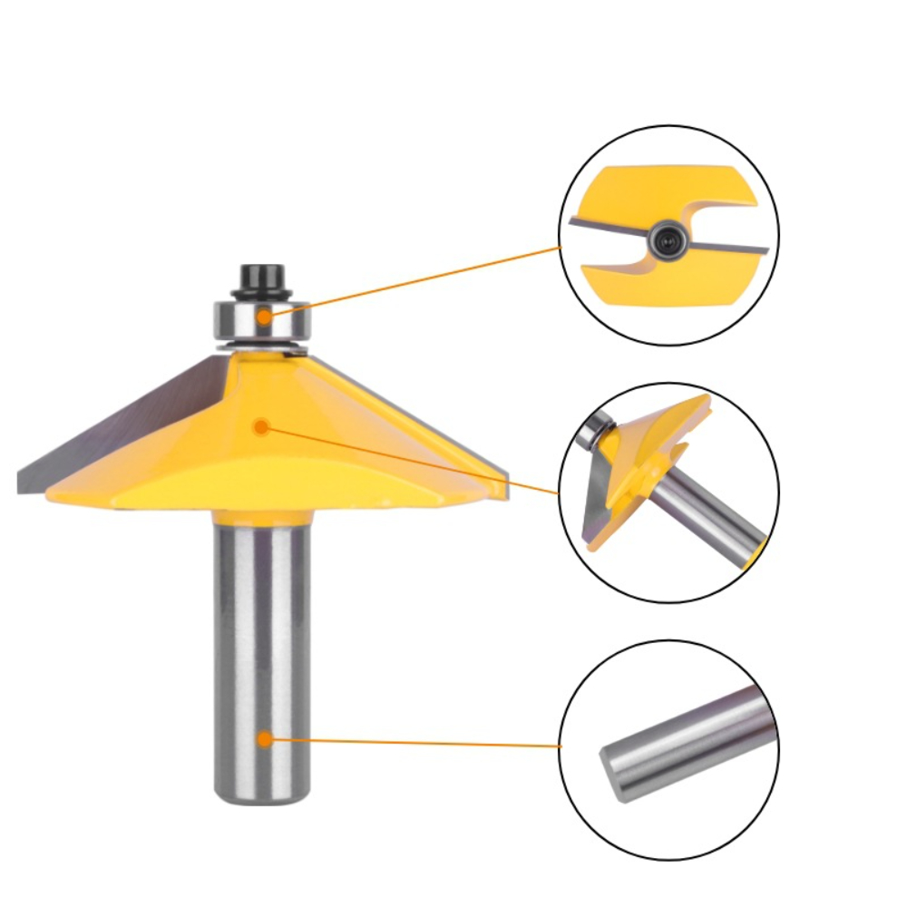 60 °   Fasenfräser für Holzbea – Woodworking Joint Bewertung und Preis