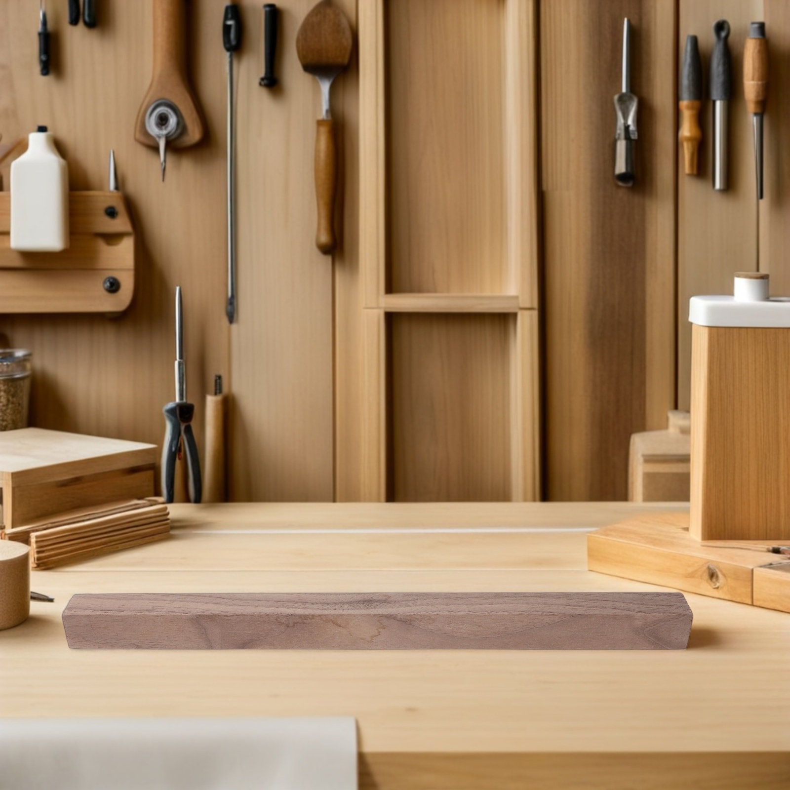 2 Stück Walnussholz-Quadratstä – Lumber Woodworking Bewertung und Preis