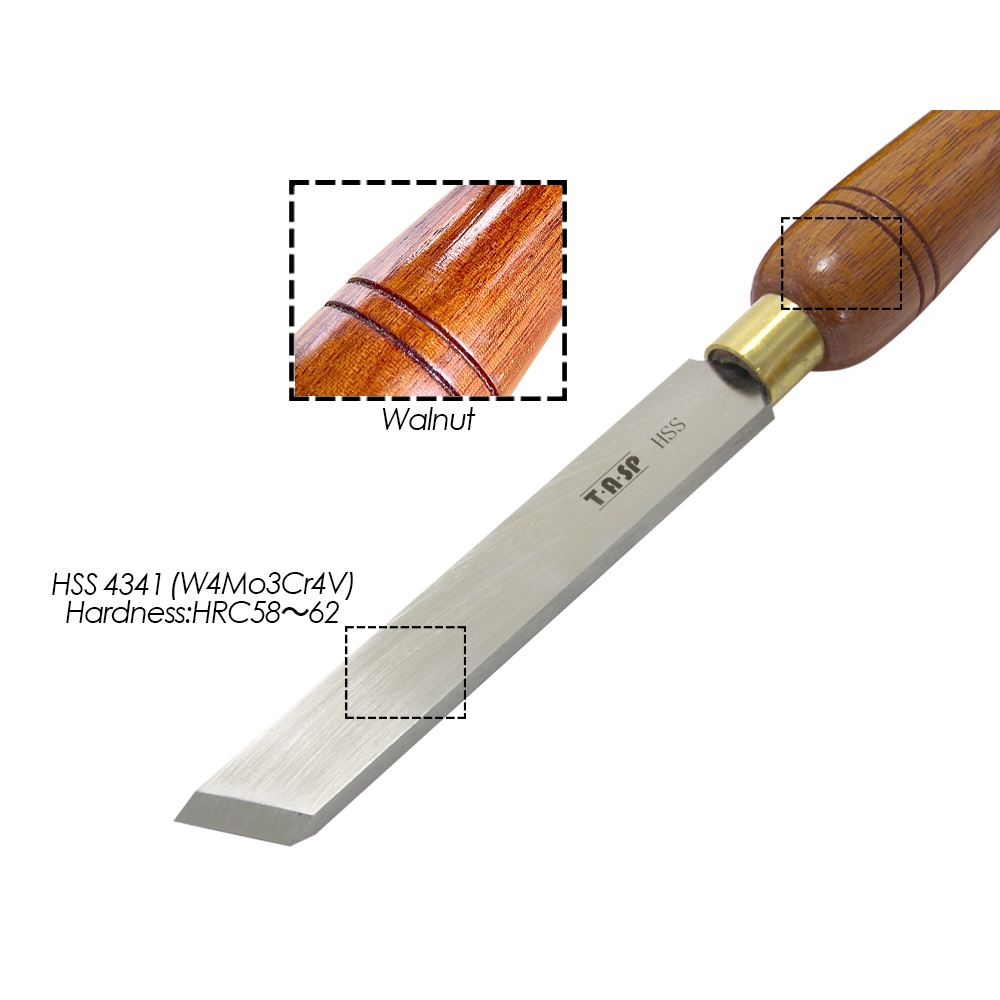 TASP HSS Holzdrehmaschine Skew – Woodworking Lathe Bewertung und Preis