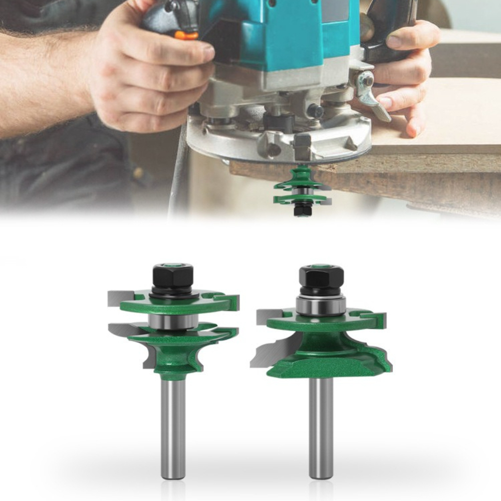 2-teiliges Holzrahmen-Fräser-S – Woodworking Joint Bewertung und Preis