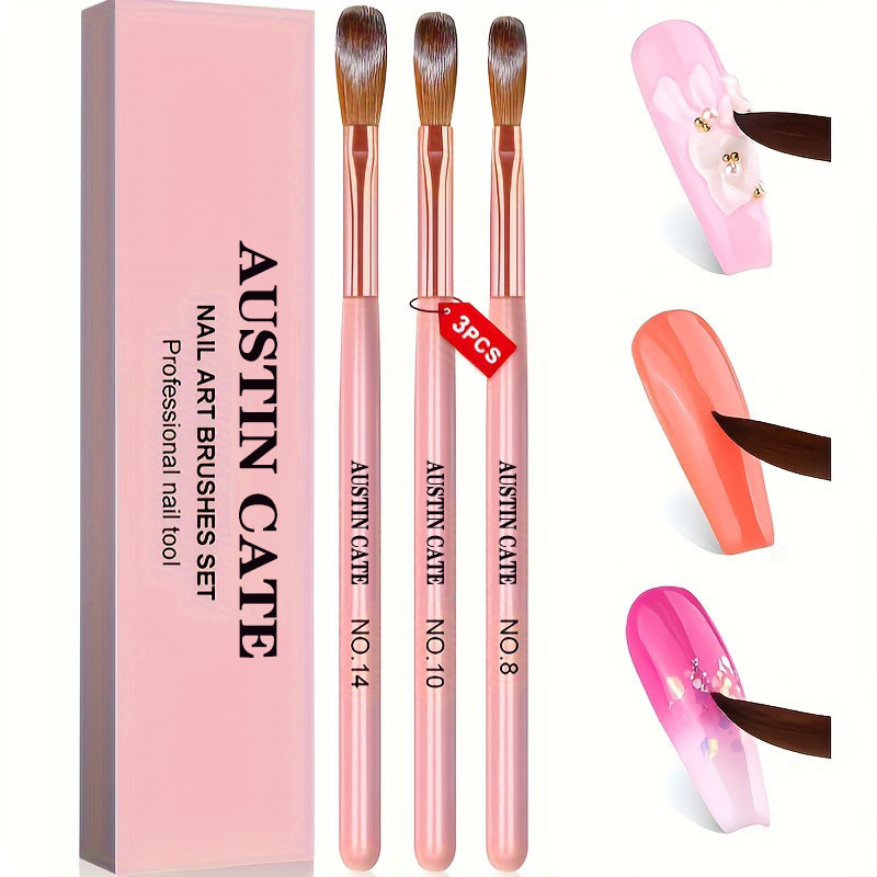 3-teiliges Kolinsky-Acryl-Nage – Wood Chisel Set Bewertung und Preis