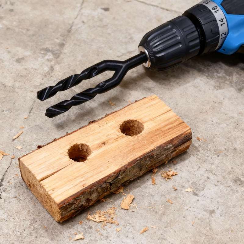 Neuartiger Doppelbohrer-Streic – Woodworking Jokes Bewertung und Preis