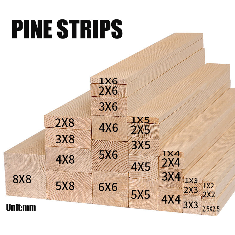 Länge 10-100cm Massivholzstrei – Lumber Woodworking Bewertung und Preis
