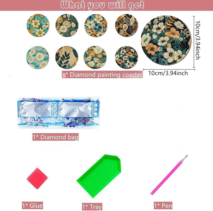 8-teiliges DIY Diamant-Malerei – Woodworking Diy Projects Bewertung und Preis